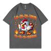Fashion Lava Chicken Movie Funny T Shirt Men Women Clothing Harajuku Cartoon Short Sleeve T-shirt Summer Casual Cotton T-shirts