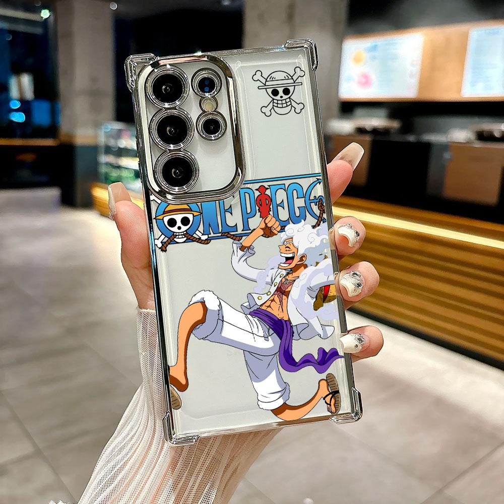 Luffy Zoro Cartoon Coque For Galaxy S26 Ultra One Pieces Phone Case For Samsung S26 S25 S24 S23 S21 Ultra S20 FE S25 Plus Cover
