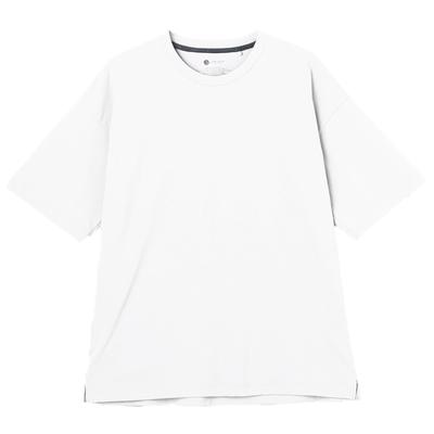 Outdoor and Marshmallow Size XL Men's Anti-Sweat T-Shirt, Sweat-Wicking Quick-Drying, White, (B2MAB137)