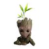 Tree Man Pen Holder Large Capacity PVC Vase Desk Organizer Box Stationery Storage Container Home Office Desktop Decoration Ornament