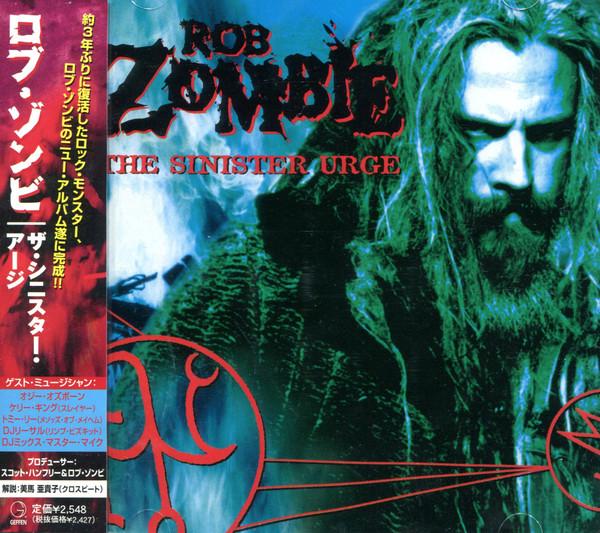 

CD ROB ZOMBIE - The Sinister Urge UICF1004 GEFFEN 2001 Japan Obi Rock