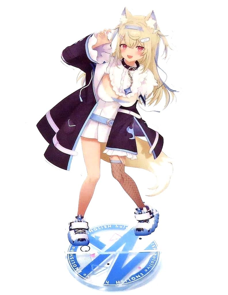 

Fuwawa Abyss Guard Acrylic Stand 3D Height 22cm Hololive Official Goods синій