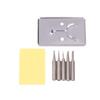 Kit de Fer à Souder Électrique Numérique 100W Ensemble 220V Température Réglable Outil de Soudure Chauffage Céramique Pointeaux de Soudure Rework