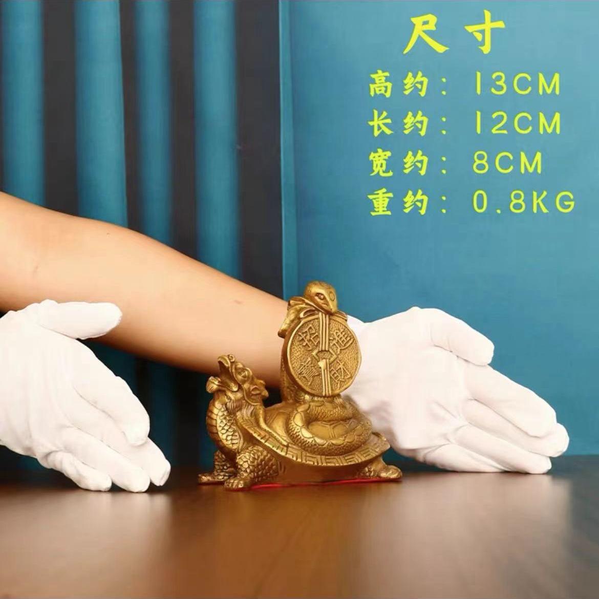 Xuanwu Ornament Brass Qinglong White Tiger Zhuque All-Copper Four Directions Living Room Office Entrance Hallway Craft