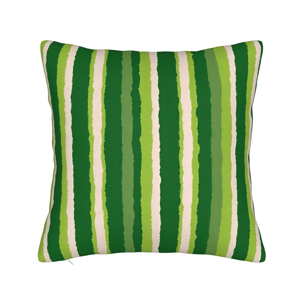 Lime Green Abstract Pattern Pillow Cover Print Cushion Cover Cute Funny Pillow Case For Living Room Chair