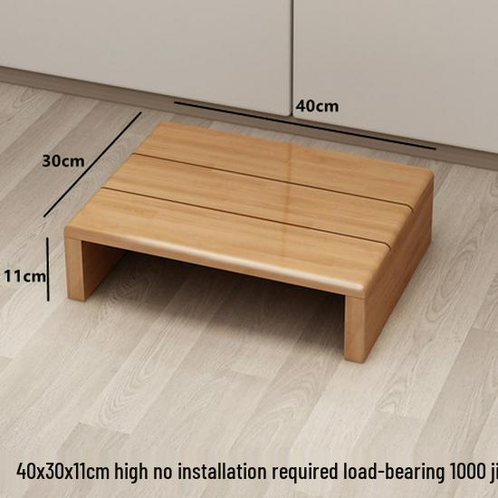 Multifunctional Footstool: Kitchen Step, Balcony Riser, Office Footrest, Piano Platform