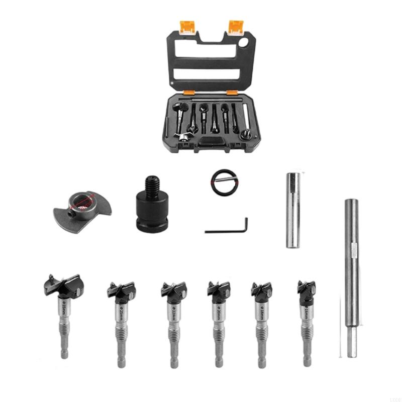 Completely Woodworking Drill Bit Collection For Professional Use Includes SelfCentering Bits And Storage Case
