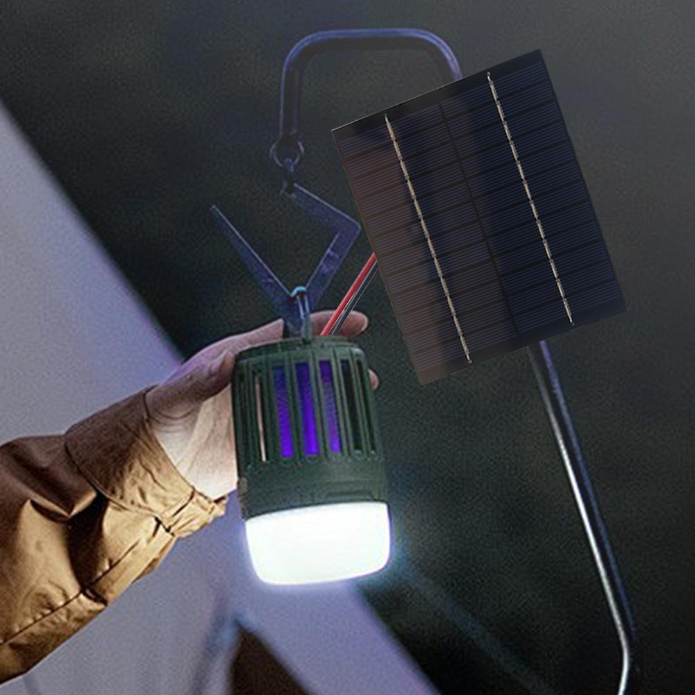2W 12V Solar Panel Small Power Emergency Panels 110X136MM Outdoor Solar Cell Waterproof Solar Plate for Fans Outdoor Lamp Pump