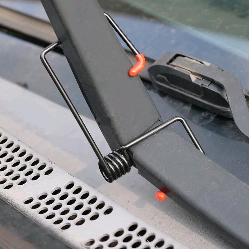 1pc Universal Car Windshield Wiper Arm Spring Car Wiper Repair Tool Car Wiper Booster Spring Black Auto Tool Accessories