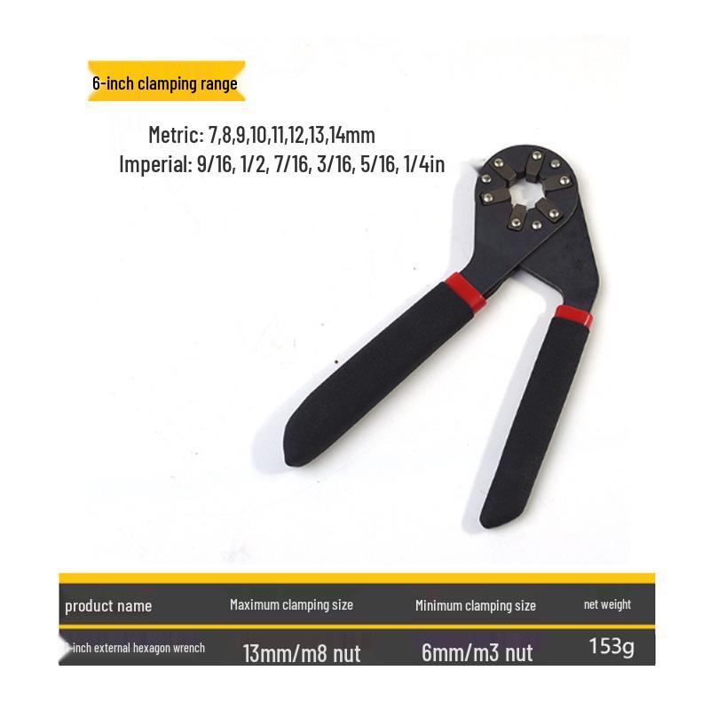 Multi-functional Polygonal Hex Wrench