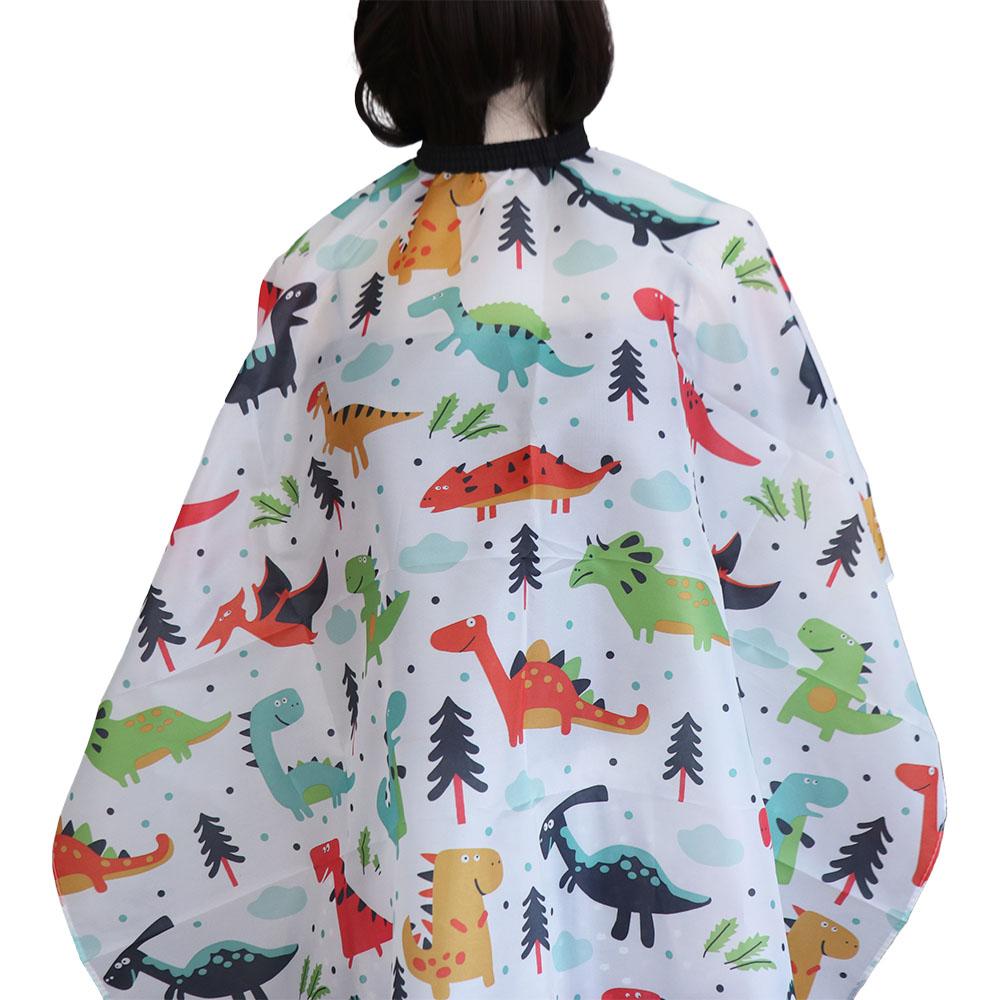 Professional Kids Cartoon Haircut Cape Cute Soft Children Hairdresser Cape Salon Barber Wrap Dyeing Waterproof Cutting Gown