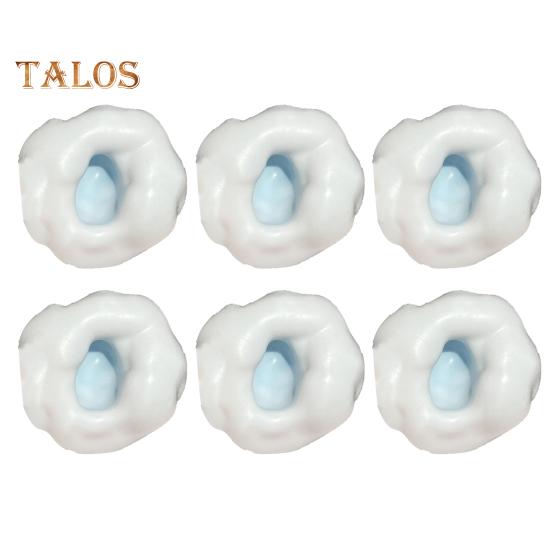 

1/6 шт., формируемый мяч для снятия стресса, сжимаемый мяч для снятия тревожности, сенсорная игрушка для детей, подростков и взрослых, портативный мягкий цветной мяч TPR, игрушка-фиджет синий