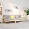 Daybed Without Mattress 90x190 Cm Solid Pine Wood