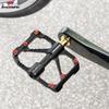 PROMEND 86T Mountain Bike Pedals - Titanium Axle, Carbon Tube, 3 Bearings, Road Cycling Pedals