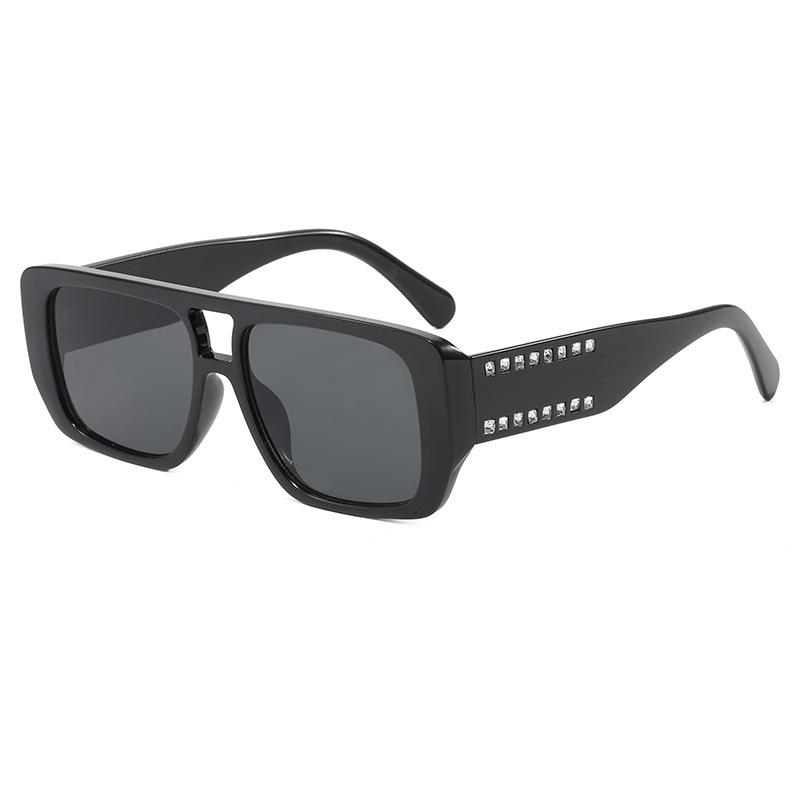 

1PC Stylish Pilot Frame Sunglasses Unisex with Cool Little Rivet Design Fashionable And Trendy Men s Women s Sunglasses