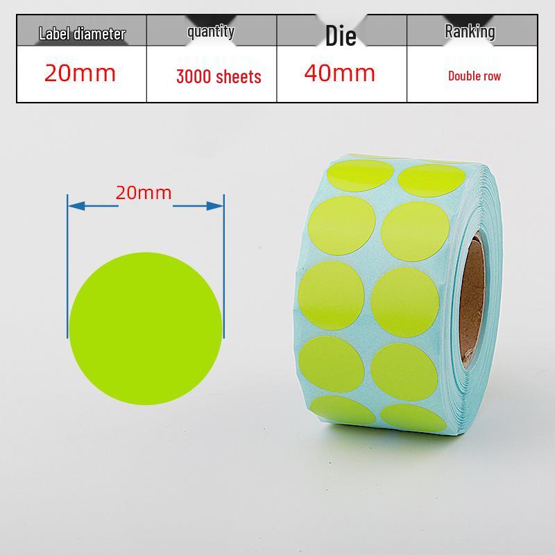 Waterproof Adhesive Thermal Barcode Stickers - Various Sizes
