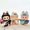 Fashion Clothes Set for Labubu Handcrafted Crochet 3pcs Set Cute Clothes Bag Hat DIY Stylish Fun Labubu Clothes Accessories
