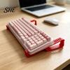 Office Desk Keyboard Stand 2Pcs Portable Computer Mechanical Stand, Ergonomic Desktop Riser Holder, Non-slip Riser, Accessories Gaming
