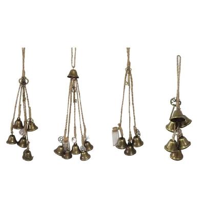 Traditional Witch Iron Wind Chimes Outdoor Garden Decoration Hang Pendants