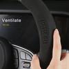 gzbf5 Carbon Fiber Pattern Car Steering Wheel Cover For Mitsubishi Outlander Pajero Asx Colt Lancer Evolution X L200 Triton RALLIART