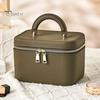 Travel Toiletry Bag with Handle Large Capacity Zipper Closure Waterproof Portable Cosmetic Bag Makeup Organizer