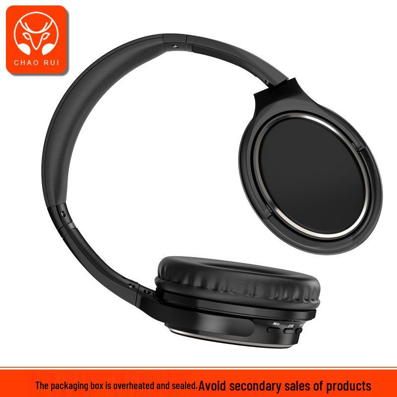

VJ901 Retro Style Bluetooth 6.0 Wireless Over-Ear Headphones with Card/Aux-In чорний