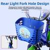 Cartoon Patten Children Kids Basket Plastic Student Front Basket Bike Carrier Bag  Bike Accessories