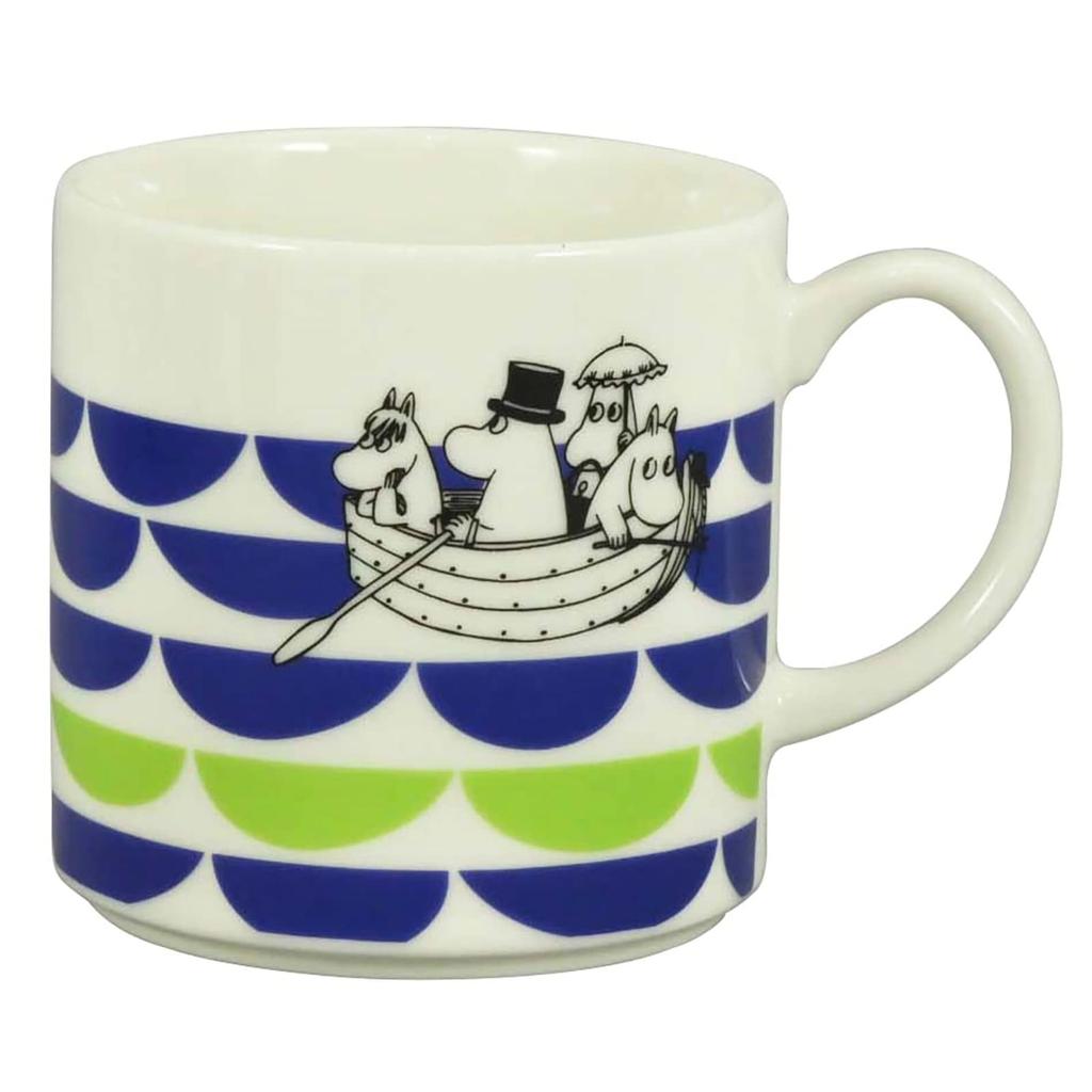 Moomin Kvio Pair of Mugs and (Mushroom Wave)