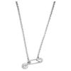 Imogene Paperclip Brass Necklace Men Necklace Silver 6301010B02P019P019