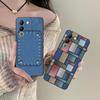 Jeans Texture Mobile Phone Case for VIVO V60 V50 V40 V30 V29 V27 V25 V23 Pro Lite 5G Colorful Printing Cover Luxury Cover Pretty