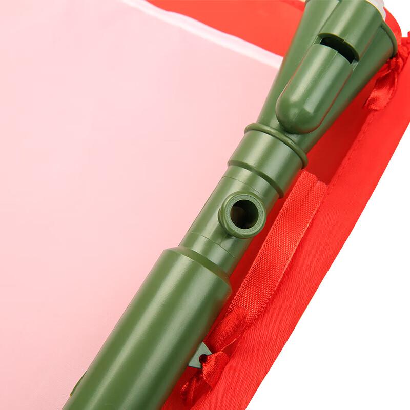 Multi-Color LED Flashing Command Signal Flag with Horn