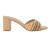 Dune London Womens/Ladies Crochet Medium Block Mule Sandals