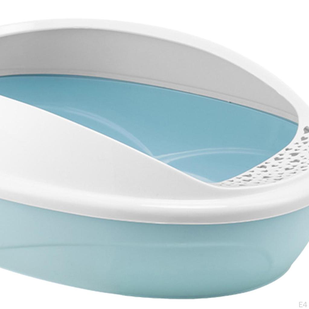 Cat Litter Basin, Open Top Pet Tray, Kitten Potty Toilet, Sand Box Bedpan for All