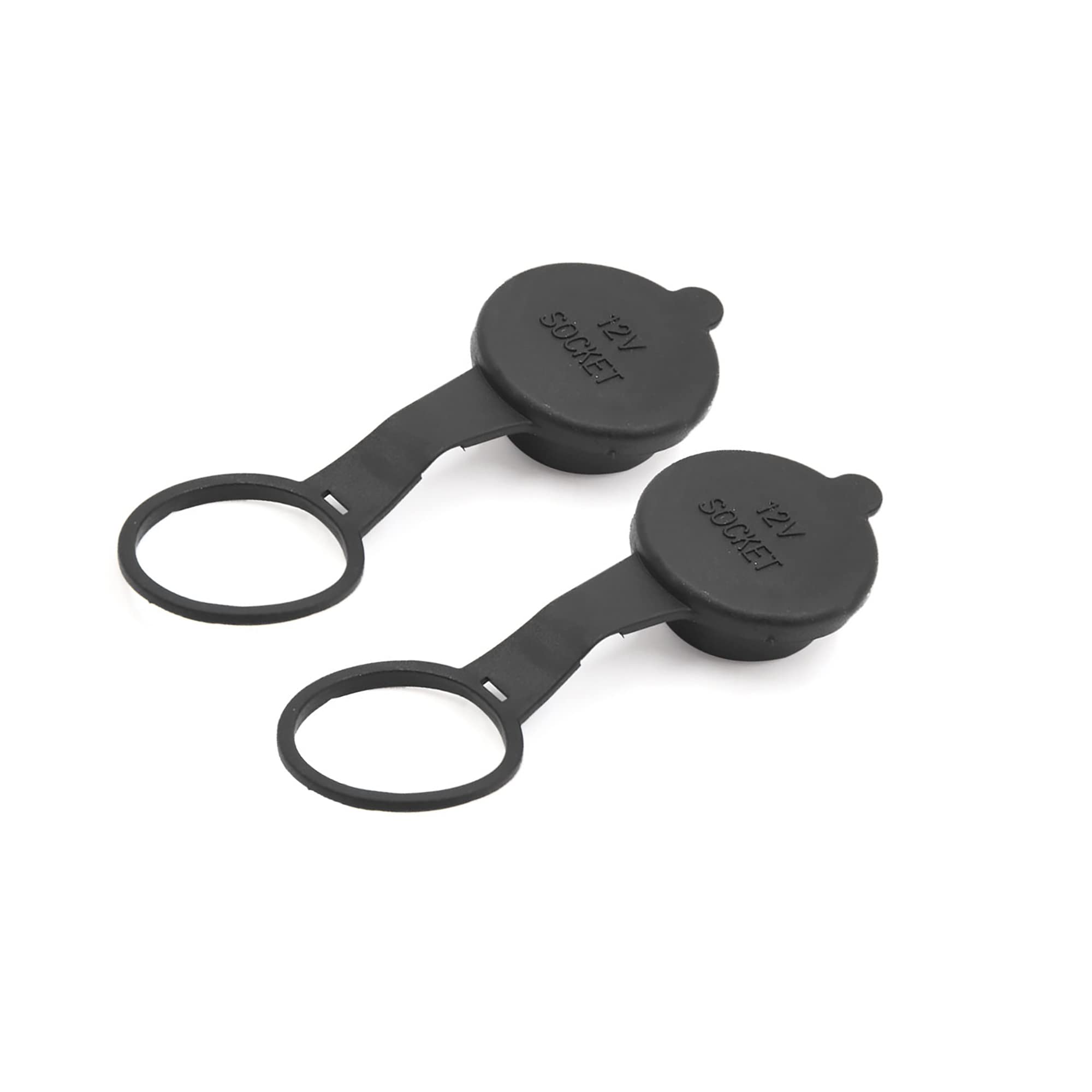 

ACROPIX Universal Car Cigarette Lighter Socket Cover, , Black, 0.8 inch (2 cm) Diameter, Pack of 2 чёрный