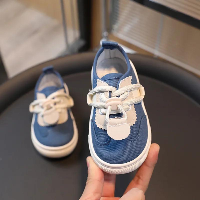 Fashion Tennis Baby Girl Boy Casual Shoes Spring Autumn Fashion Infant Toddler Kids Sneakers Comfortable Soft Sole Children Canvas Shoes
