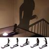 Halloween Candle Holder Horror Metal Tealight Holder Shadow Caster Candlestick Table Statue Halloween Decoration
