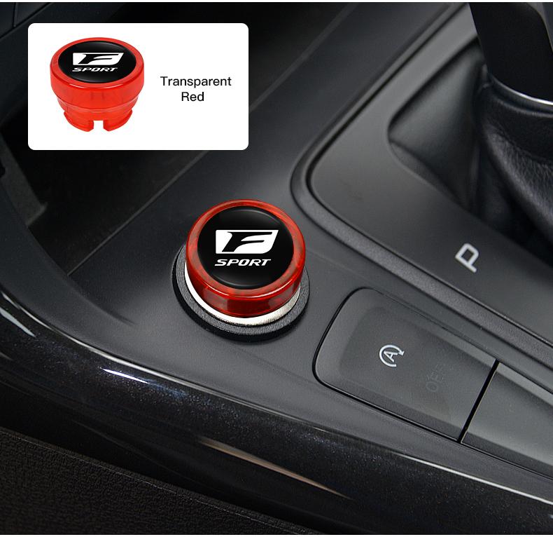 Car Cigarette Lighter Dust Cover For Lexus IS250 RX330 Ct200h ES300h RX350 IS300h NX300h Waterproof Decorative Cover Car Gadgets