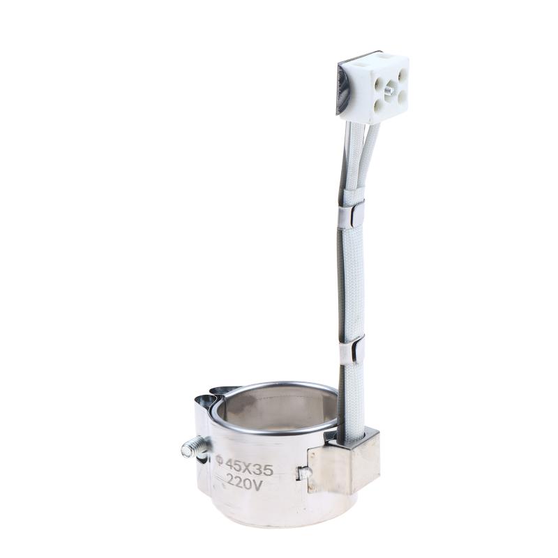 Ceramic Band Heating Ring 220V Stainless Steel Heater Element for Industrial Barrel Machines High Power Output