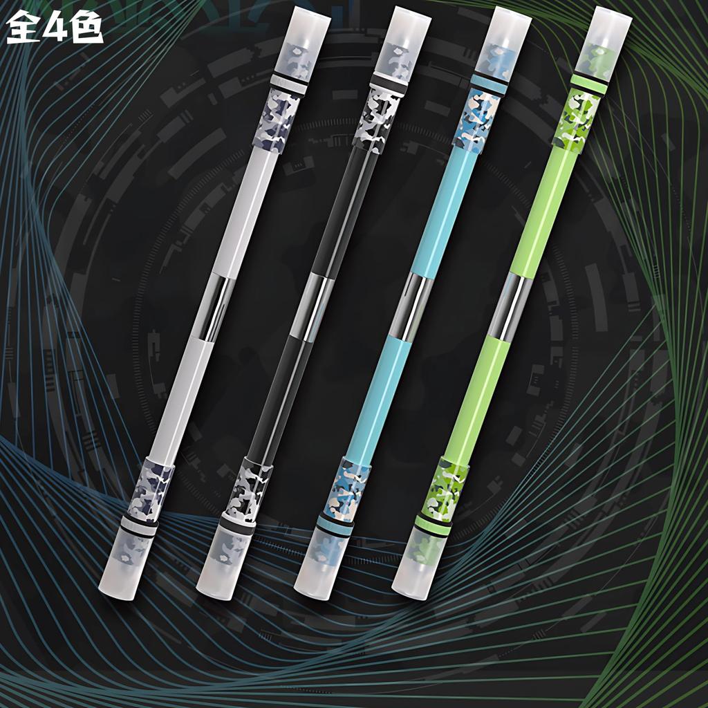 Nope Element Pen for Pen Spinning  Double-Ended Weighted Long Model, 23.5cm  Approx. 24g  For Spread-Type Tricks (Green)