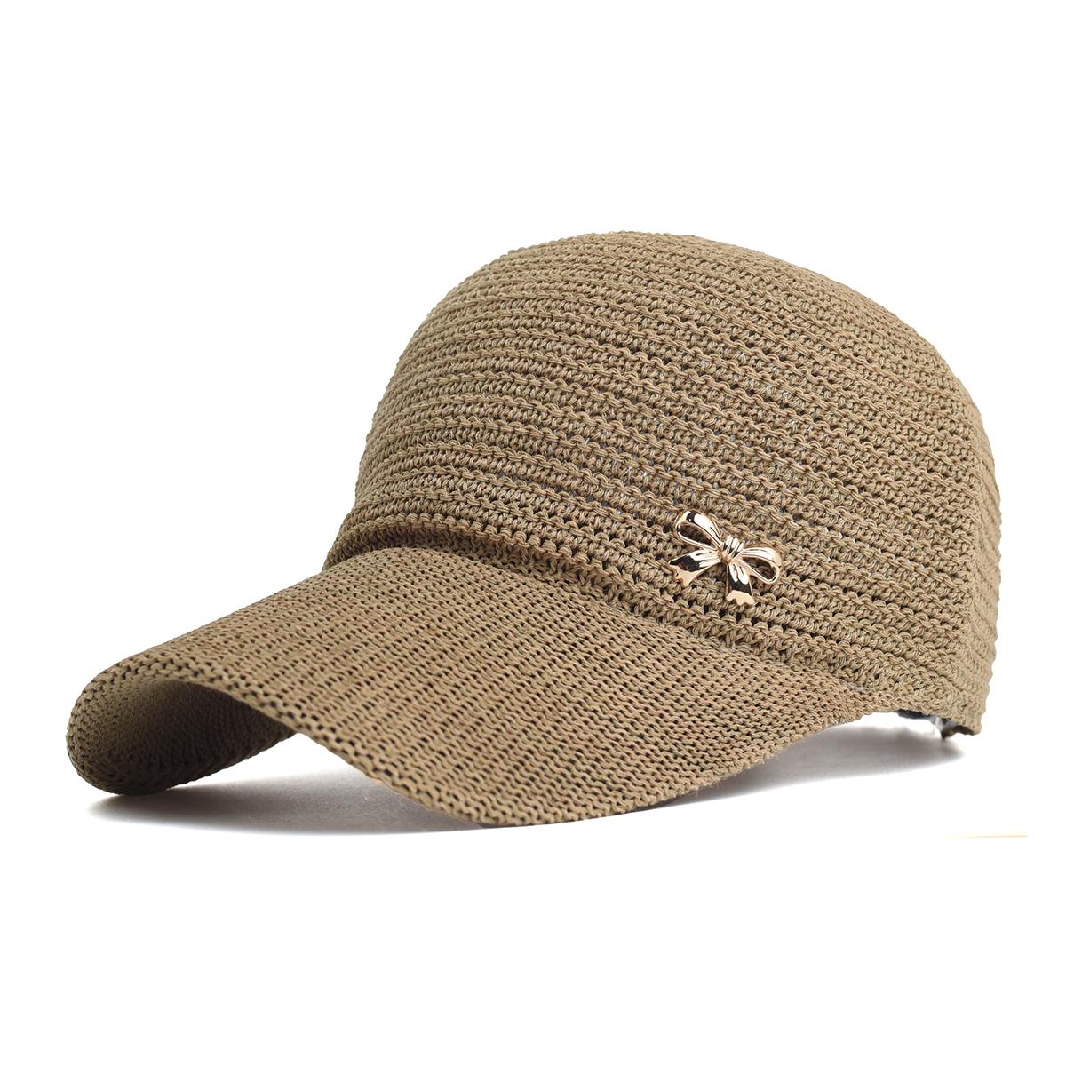 Unisex Hollow-Out Design Mesh Baseball Cap Breathable Summer Sun Hat Baseball Cap