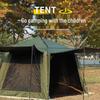 Portable 12m² Rain & Sunproof Wind-Resistant Floor-to-Ceiling Window Camping Equipment