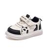 2026Spring toddler walking shoes for girls, Korean style versatile white shoes with soft soles for children, boys and girls