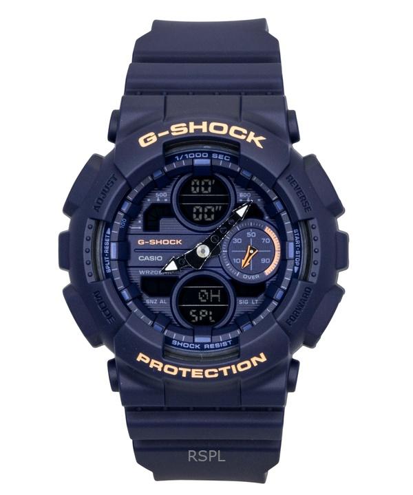 

Casio G-Shock Аналогово-цифровий Біо-смола Синій циферблат Кварцовий GMA-S140-2A2 200М Жіночий годинник синій