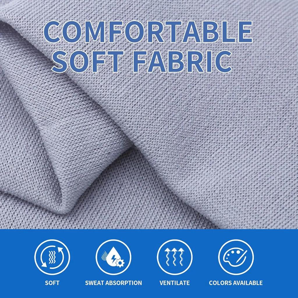 Korean Version of The Headband Sports Fitness Running Sweat-absorbing Headband Solid Colour Elastic Hair Band Yoga Hair Band