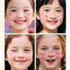 6Pcs/Set Long Lasting Face Temporary Tattoos Facial Art Makeup Stickers  Valentine's Day