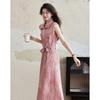 Deamana Smart Workwear Summer Gradient Straight Dress