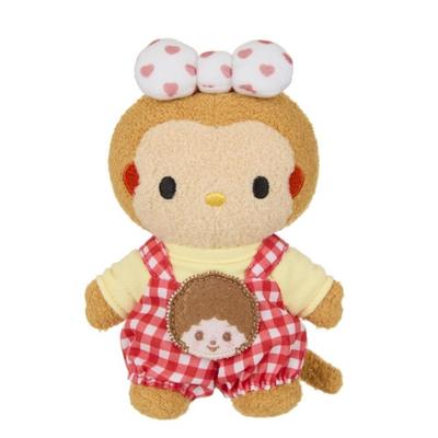 Sekiguchi Hello Kitty x Monchhichi Plüschtier Tammy 205097 H15 x B10 x Handflächengroß T6.5cm