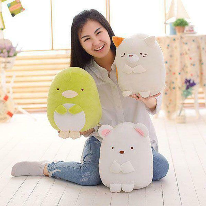 Adorable San-x Sumikko Plush Pillow Animal Toy For Kids 30cm Ultra Soft And Cuddly