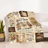 Mom's Heart And Love Blanket Suitable for Sofas,travel, Living Rooms Also a Good Gift for Friends and Family Suitable for All Seasons.