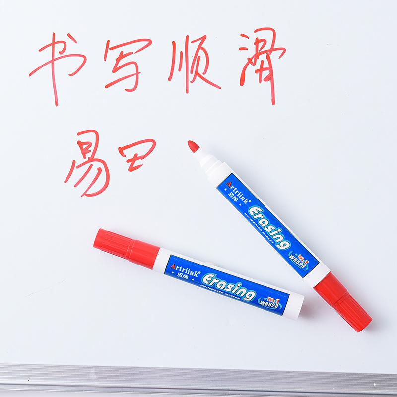 10er Set Whiteboard-Marker, 2,0 mm Spitze, Schwarz Blau Rot Grün Hohes Tintenvolumen, Büro-Lehrstift, Klare Handschrift & Leicht Abwischbar